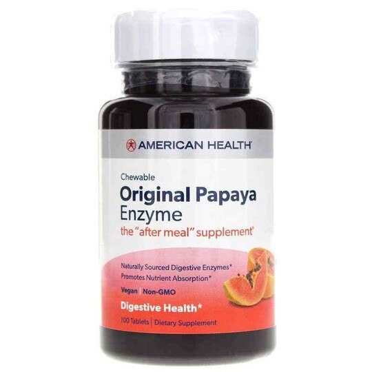 Chewable Original Papaya Enzyme, AH